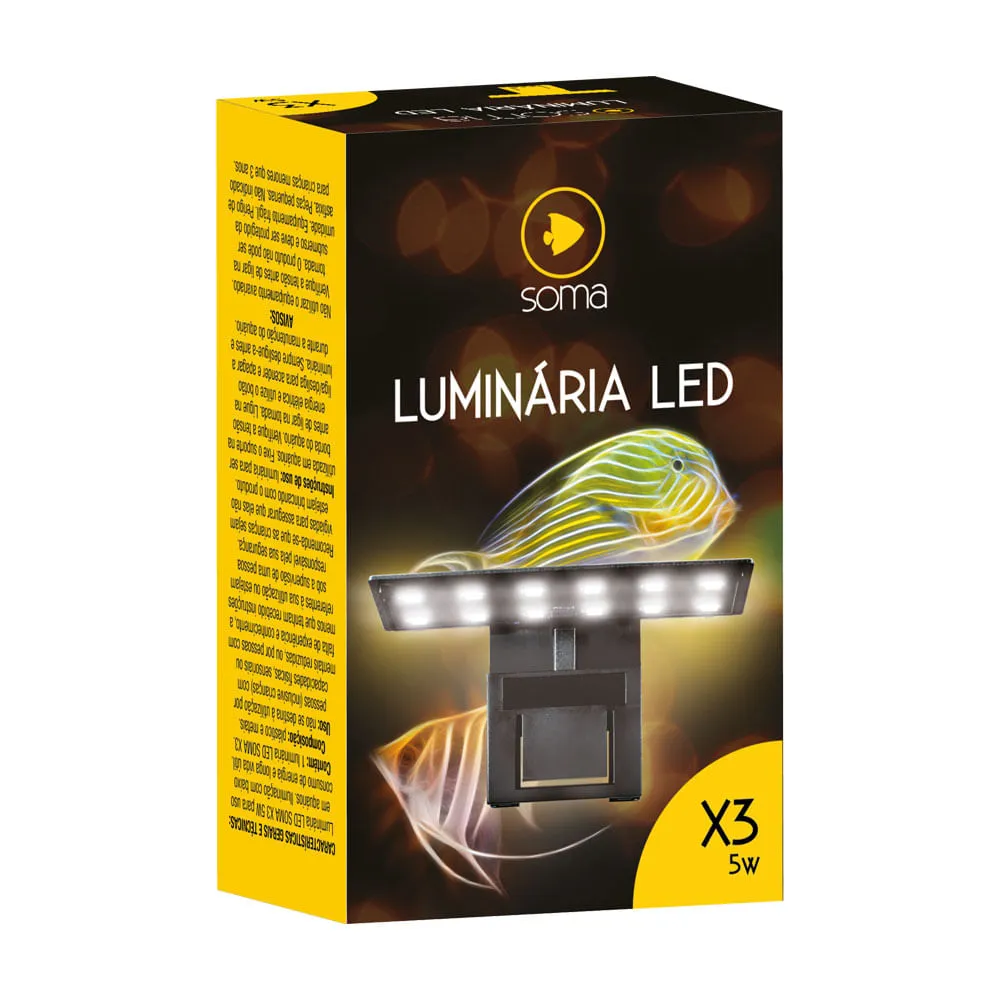 Luminária de Led Soma 5W Branca — foto 3
