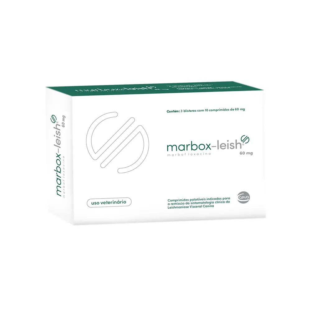 Marbox-Leish 60 mg Antibiótico para Cães