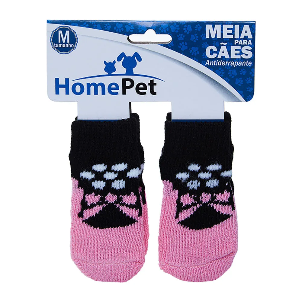 Meia Sapato para Cães HomePet Rosa — foto 3