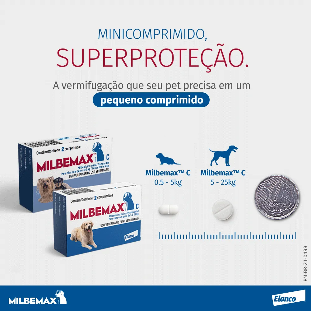 Vermífugo Milbemax C Cães até 5kg — foto 5