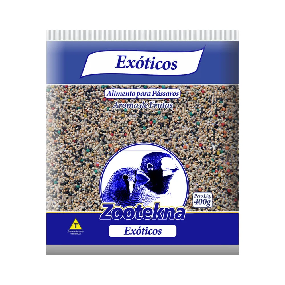 Mistura de Sementes Pássaro Exótico Zootekna
