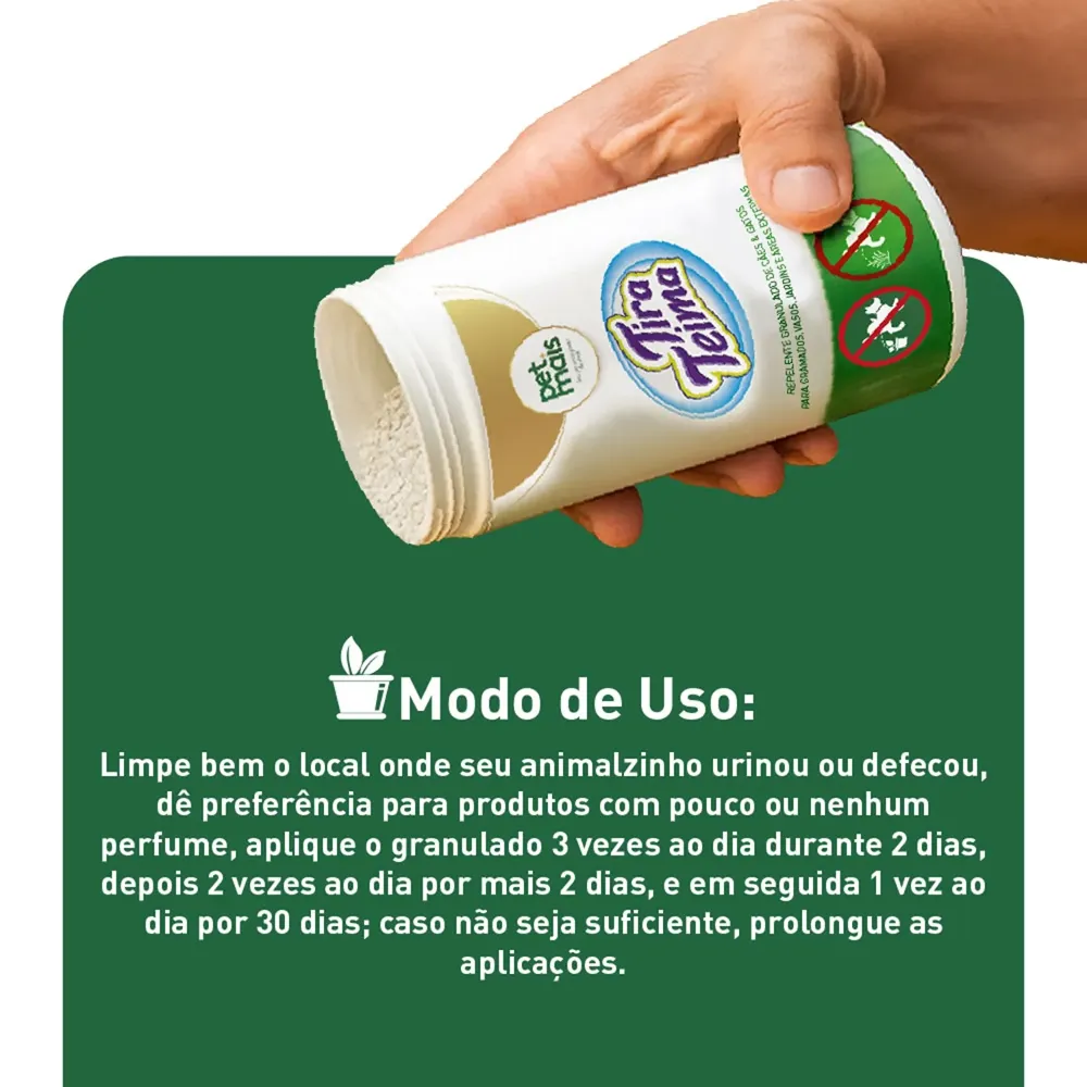 Tira Teima Não Pode Vaso e Jardim Granulado Petmais — foto 3