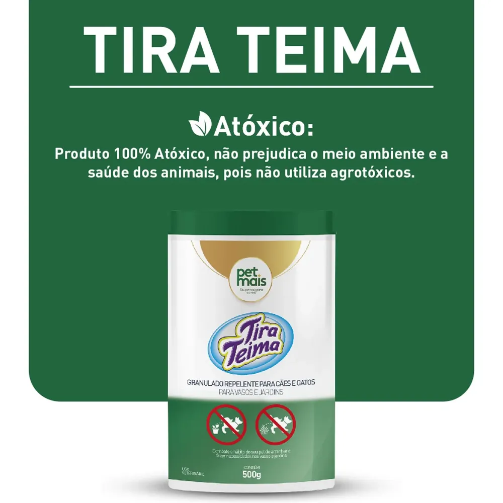 Tira Teima Não Pode Vaso e Jardim Granulado Petmais — foto 4