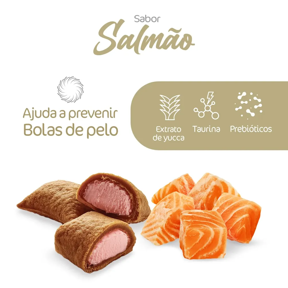 Nuggets Salmão para Gatos Adultos Kadi — foto 2