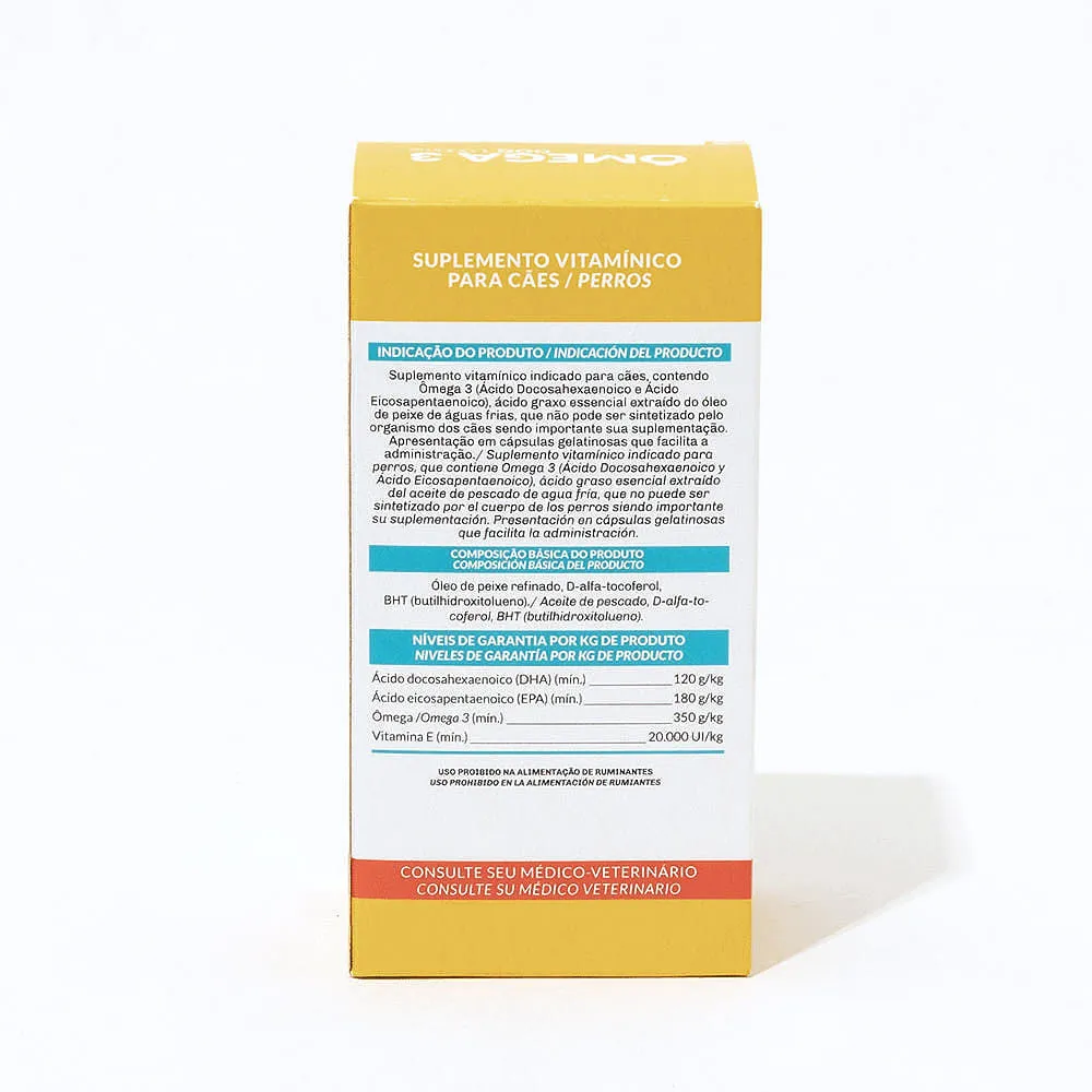 Ômega 3 Dog 1000mg para Cães Organnact — foto 2