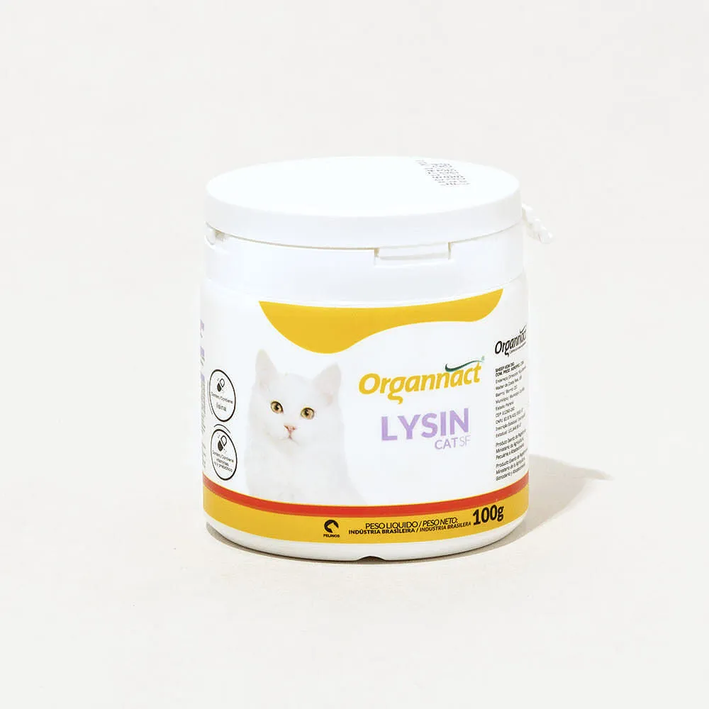 Organnact Lysin SF Suplemento para Gatos