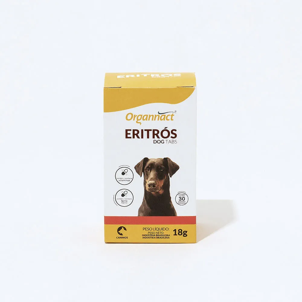 Organnact Eritrós Tabs para Cães