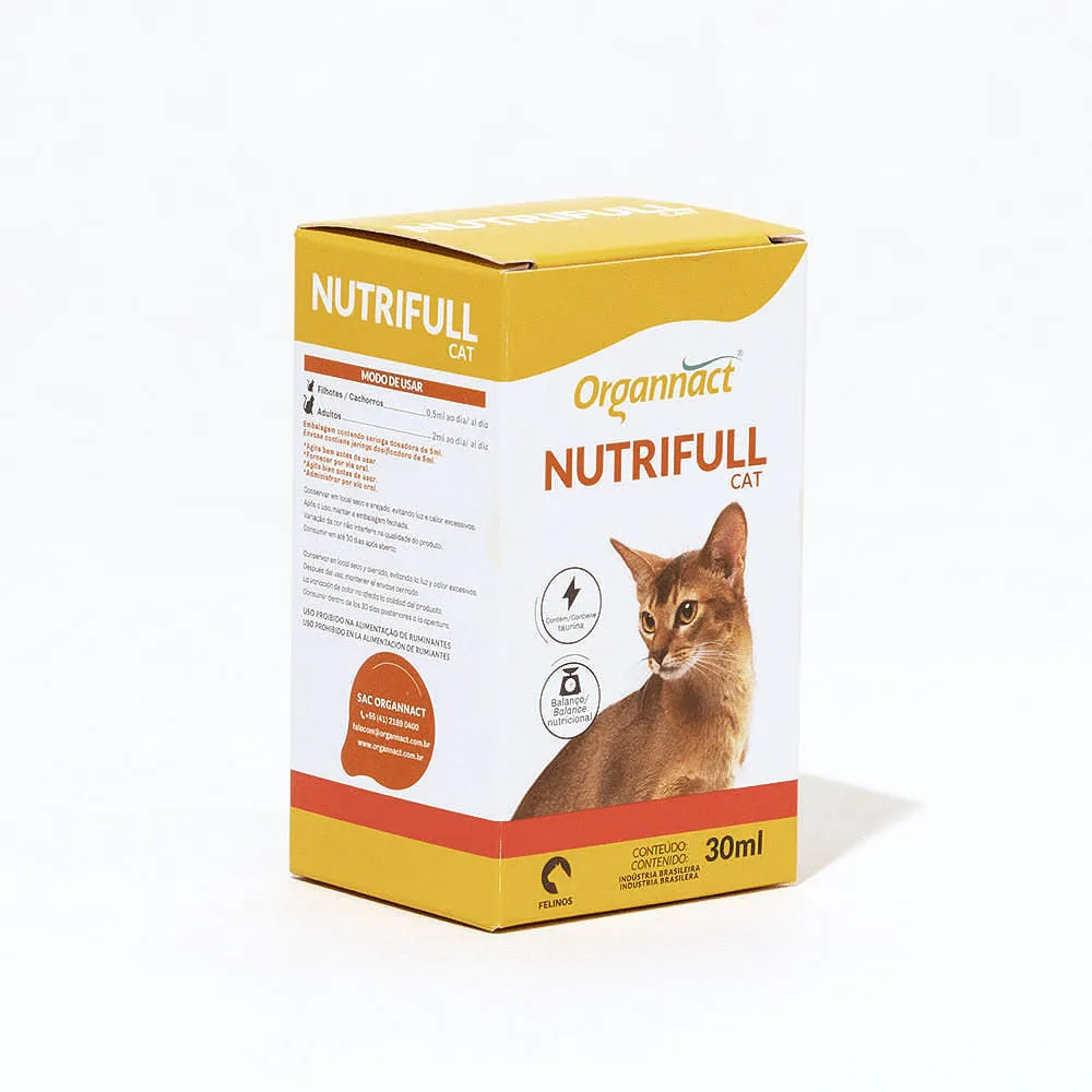 Suplemento Gatos Nutrifull Organnact — foto 2