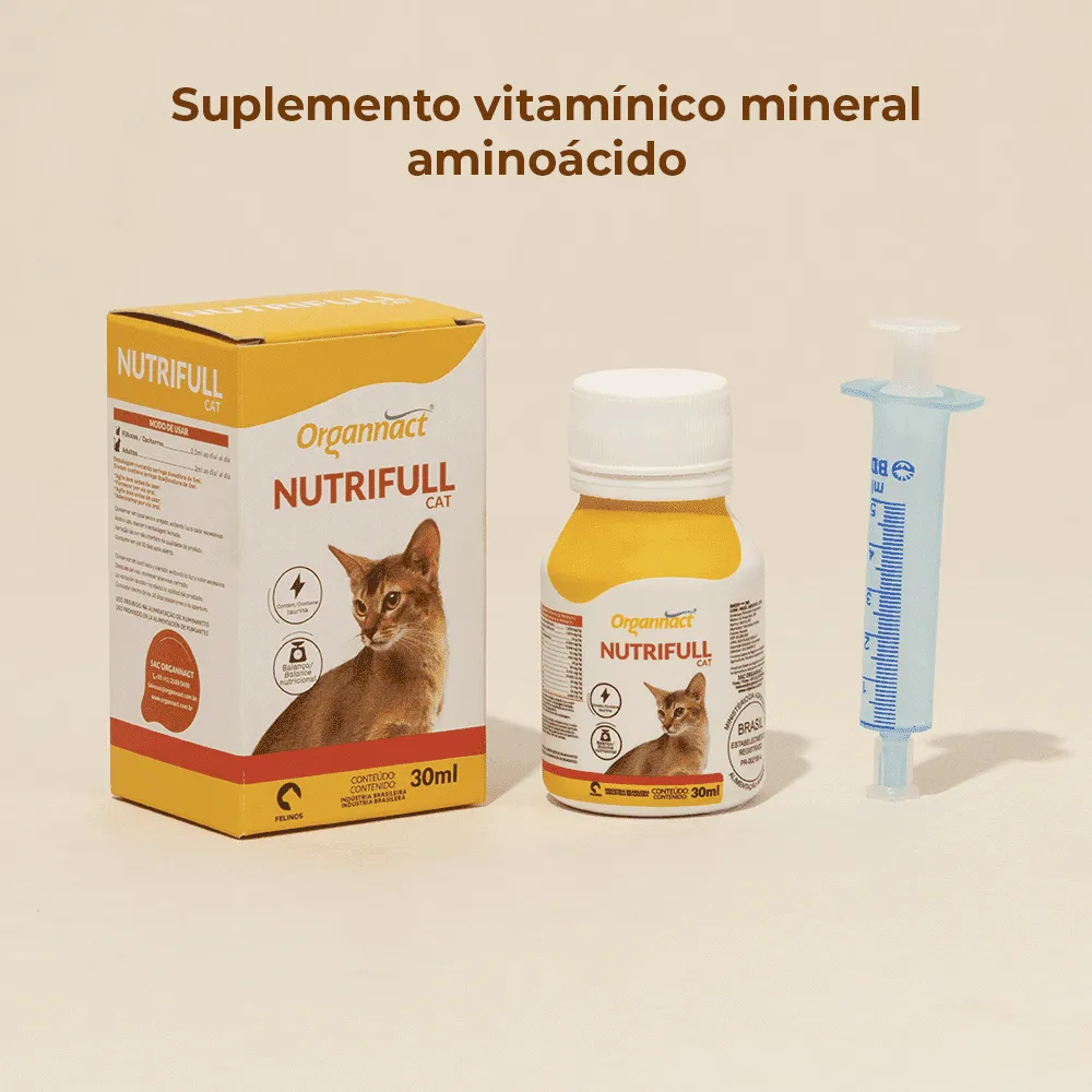 Suplemento Gatos Nutrifull Organnact — foto 4