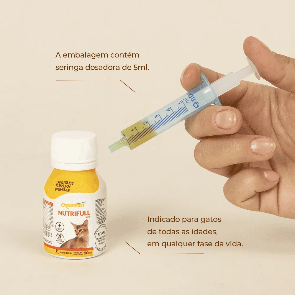 Suplemento Gatos Nutrifull Organnact — foto 6