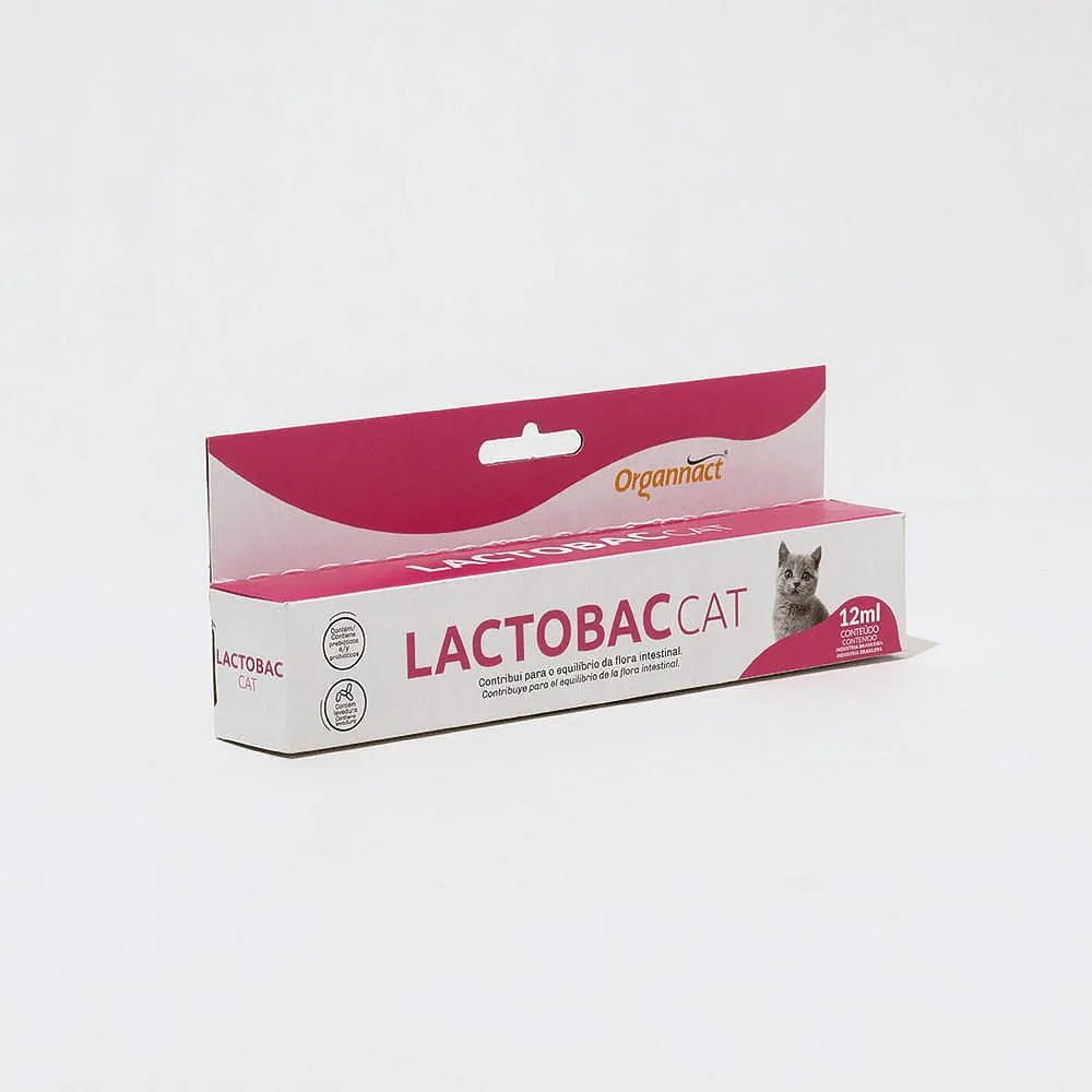 Lactobac Cat Organnact Suplemento Vitamínico — foto 3
