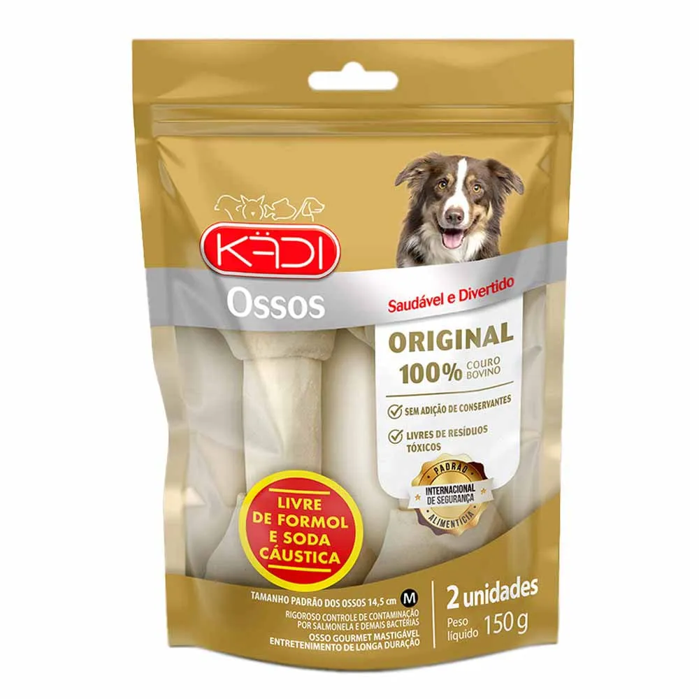 Petisco Cães Osso Original Médio Kadi