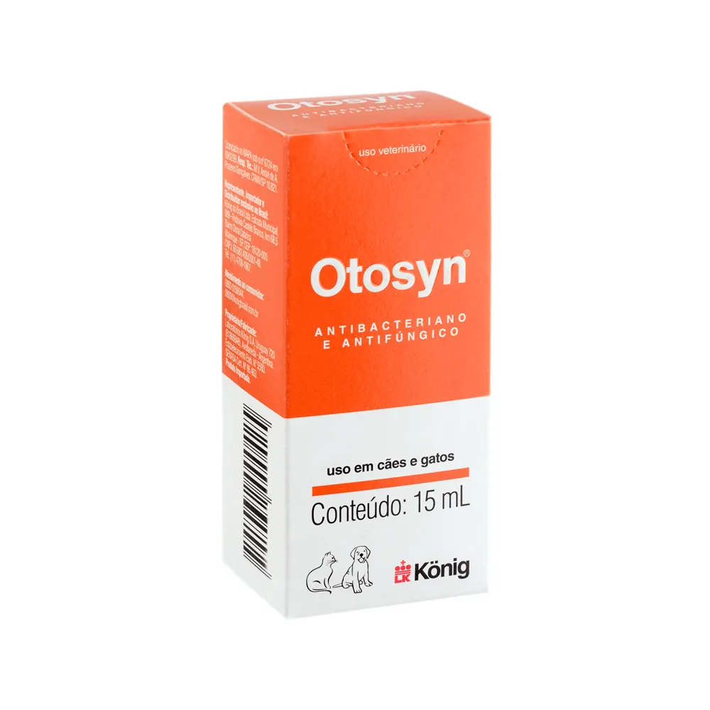 Otosyn Solução Otológica Cães e Gatos