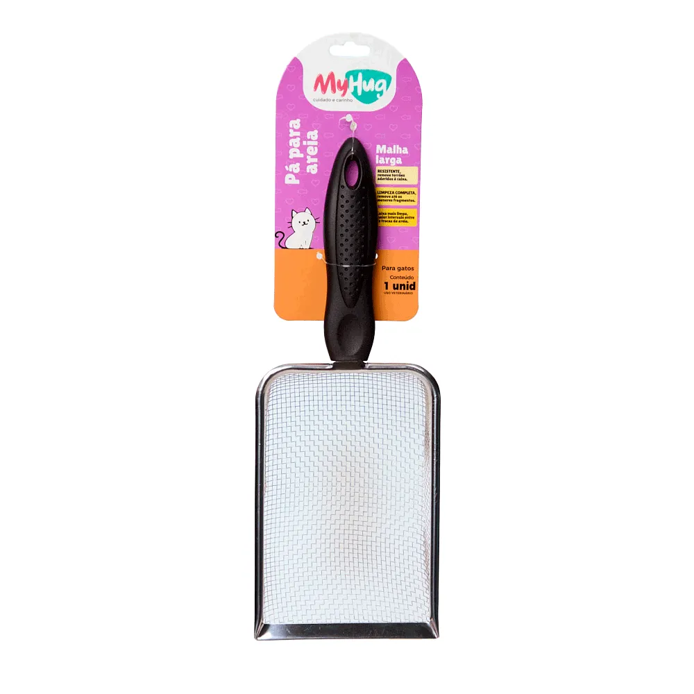 Pá Higiênica Inox Malha Grossa MyHug — foto 4