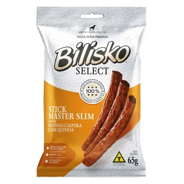 Petisco Bilisko Palito Fino Cães Frango com Quinoa