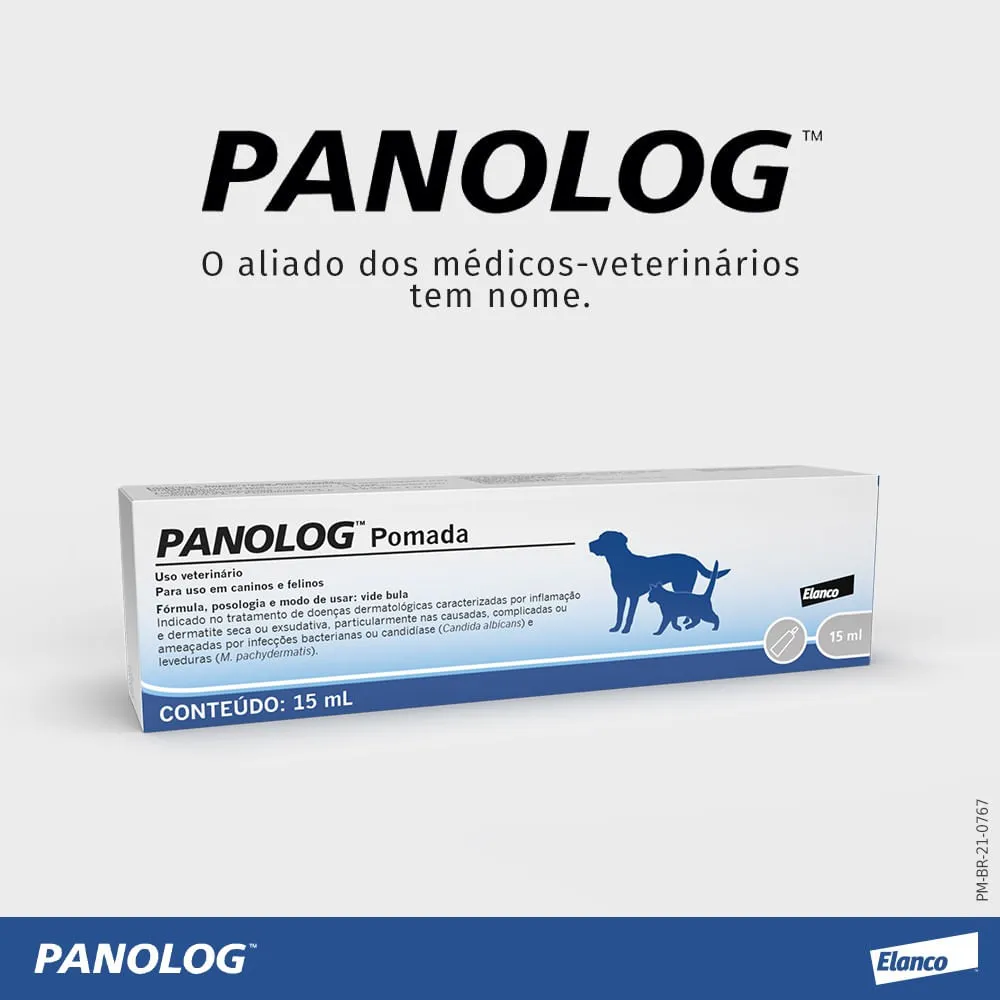 Panolog Pomada Dermatológica para Cães e Gatos — foto 6