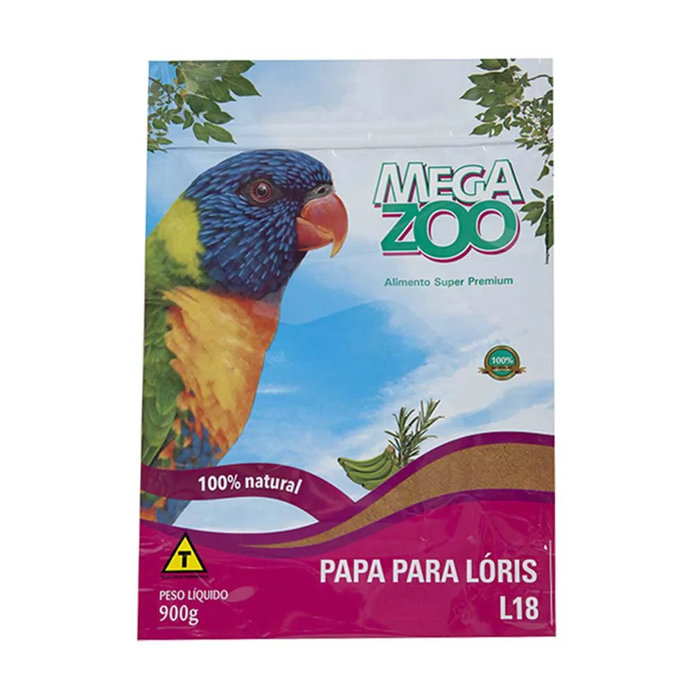 Papa para Lóris Super Premium Megazoo