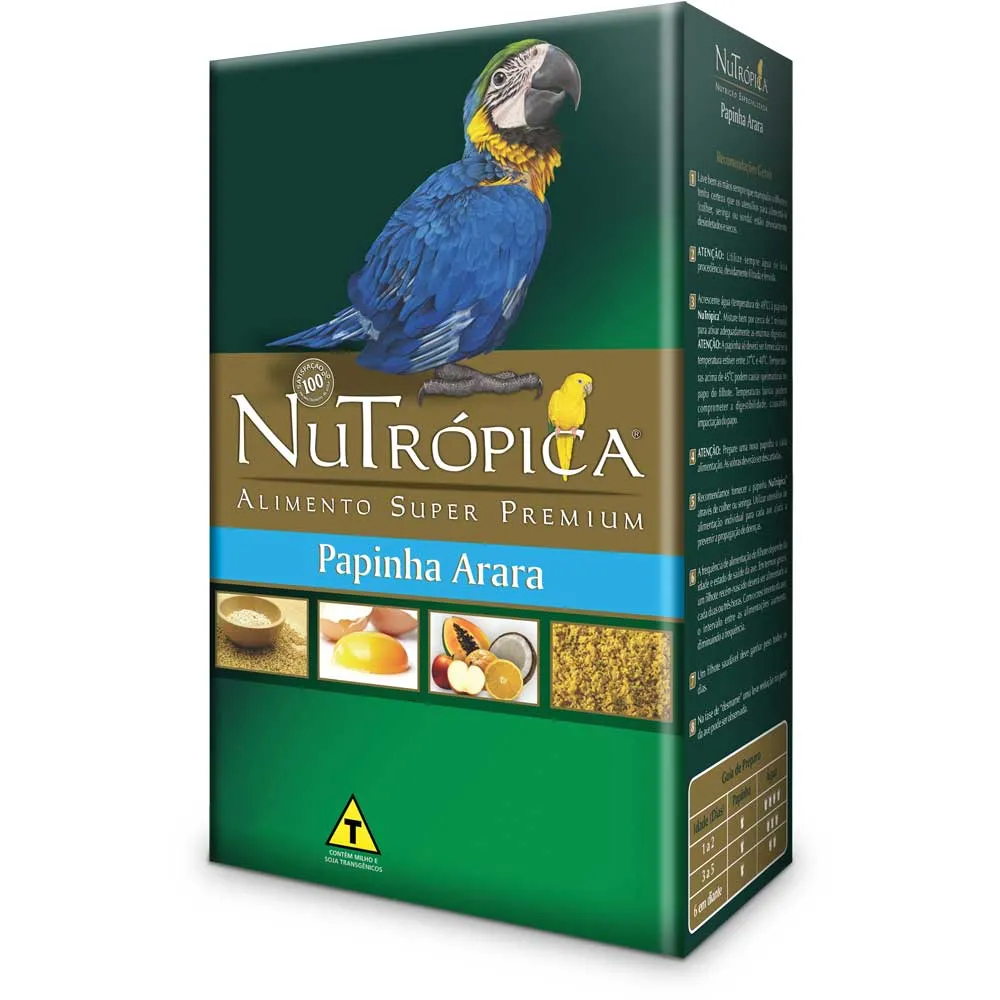 Papinha para Araras Super Premium Nutrópica