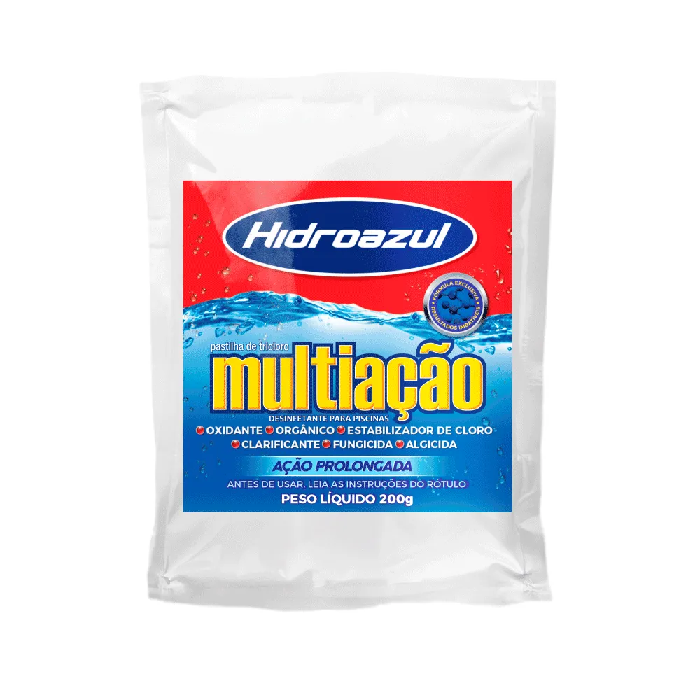Pastilha Tricloro Multiação Hidroazul