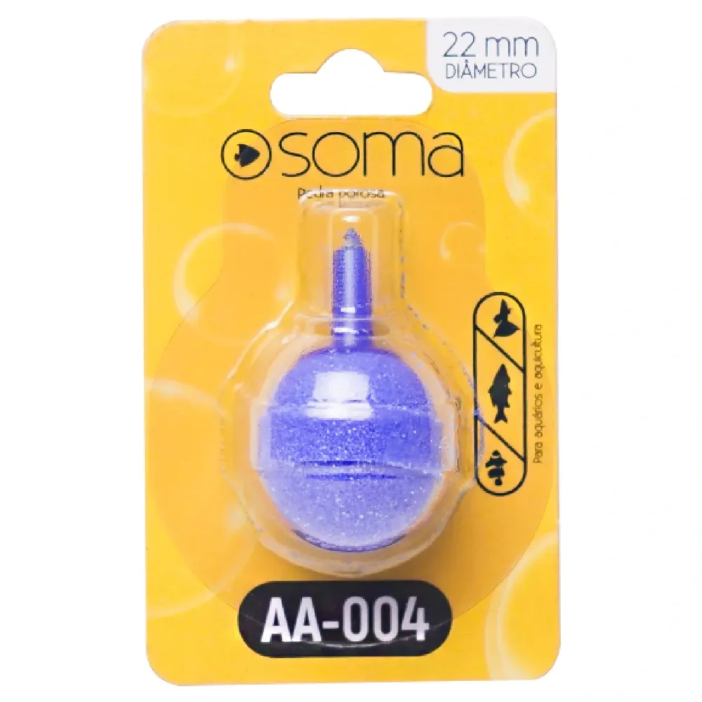 Pedra Porosa Oval AA004 Soma 22x22 mm
