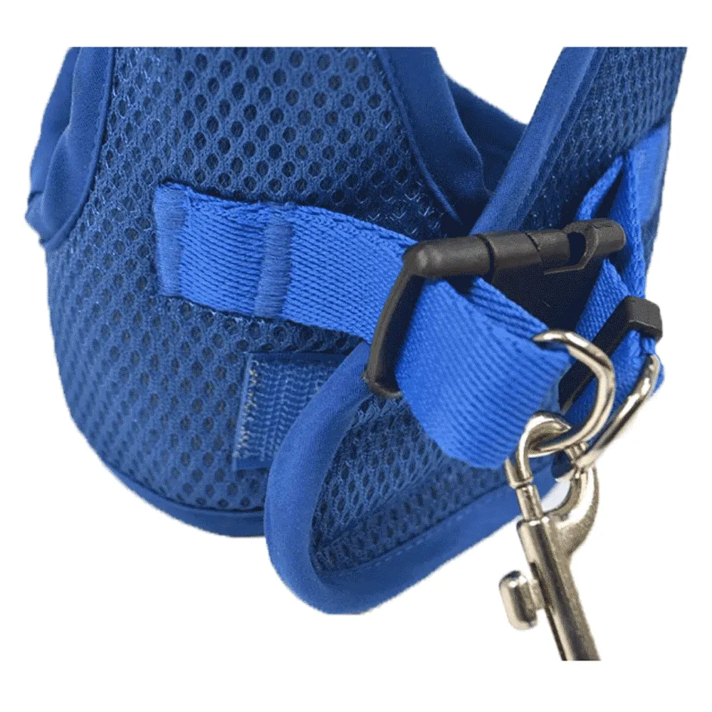 Peitoral com Guia para Cães Emporium Distripet Azul — foto 3