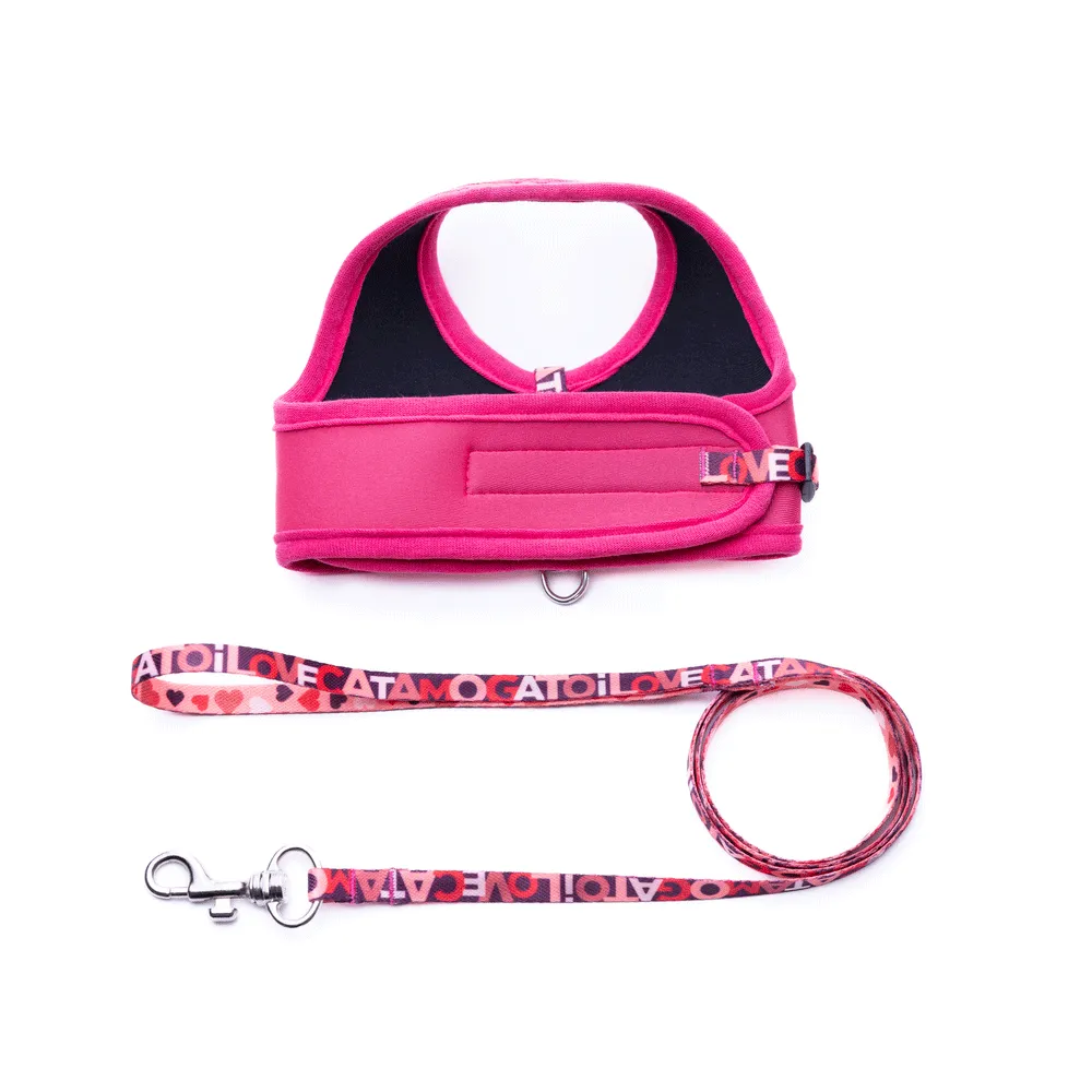 Peitoral e Guia Cat Neoprene Lovers Tchucoo — foto 2