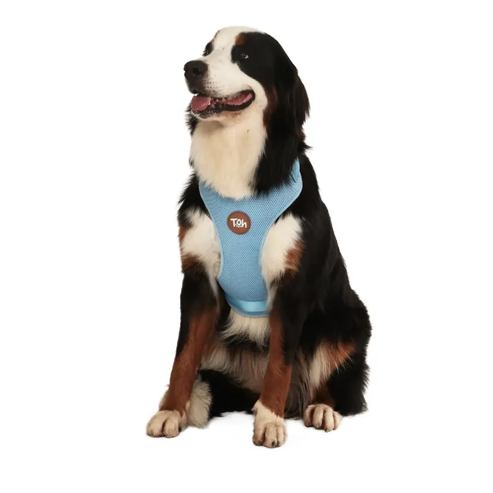 Peitoral H Mesh para Cães Toh Azul — foto 4