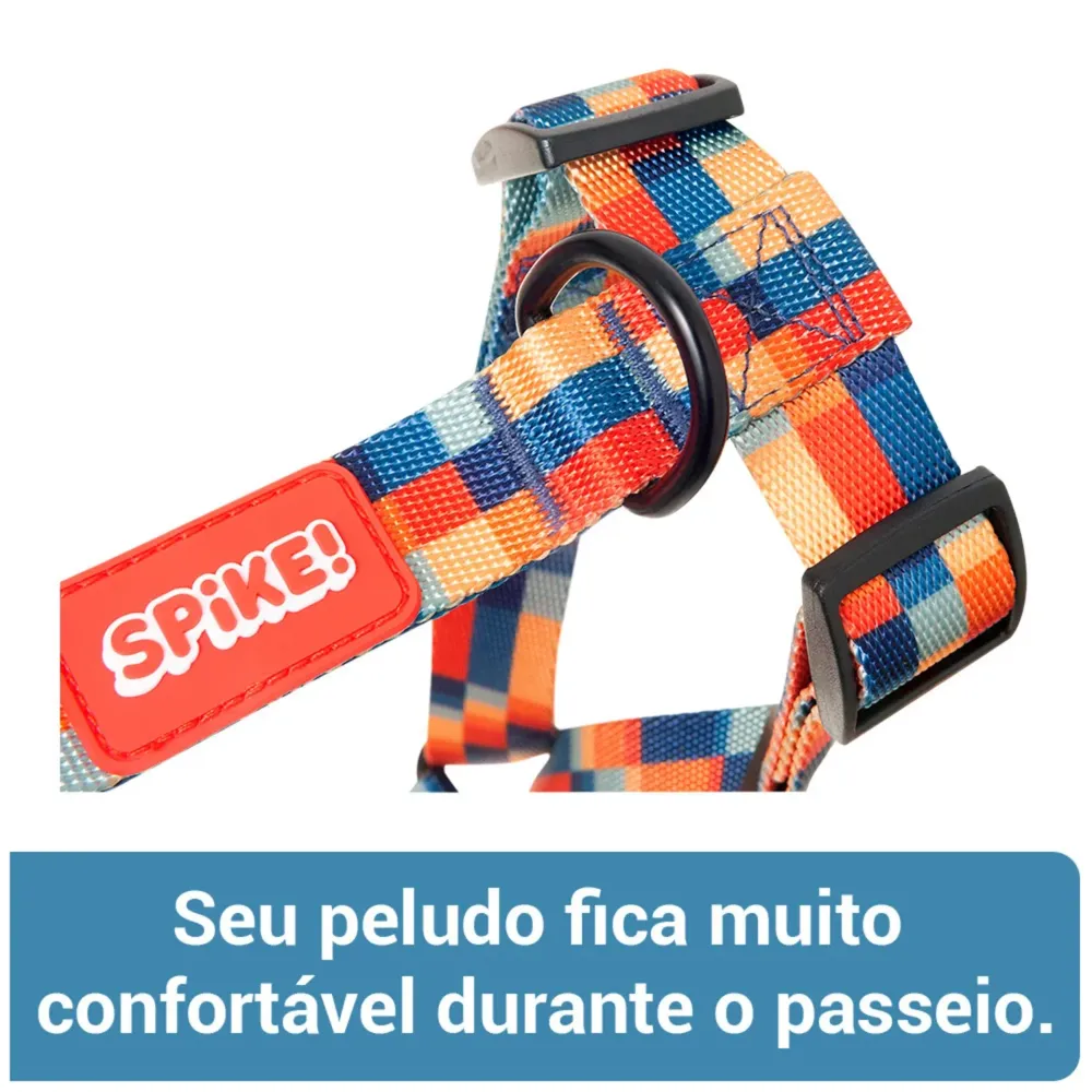 Peitoral H para Cães Bluechess Spike — foto 4