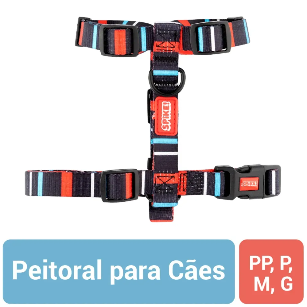 Peitoral H para Cães Tom Spike — foto 2