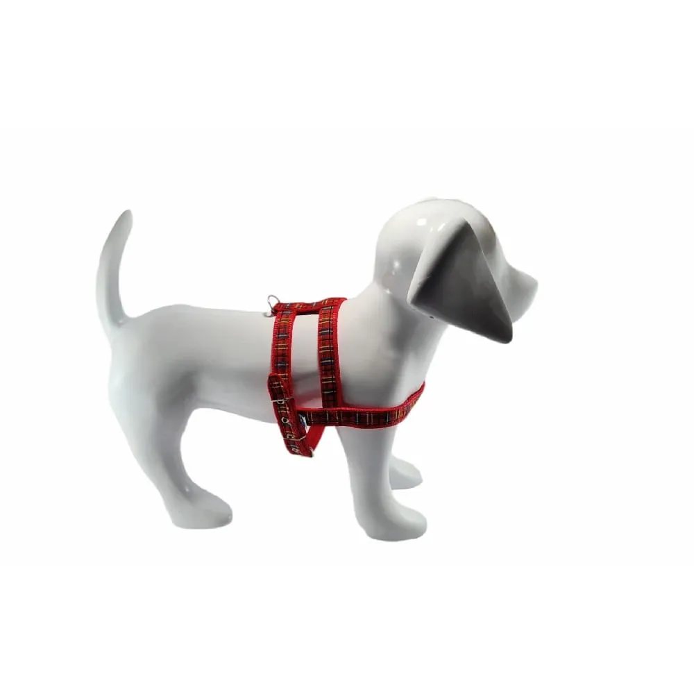 Peitoral Nylon Confort Santa Fé Pet Vermelho — foto 2