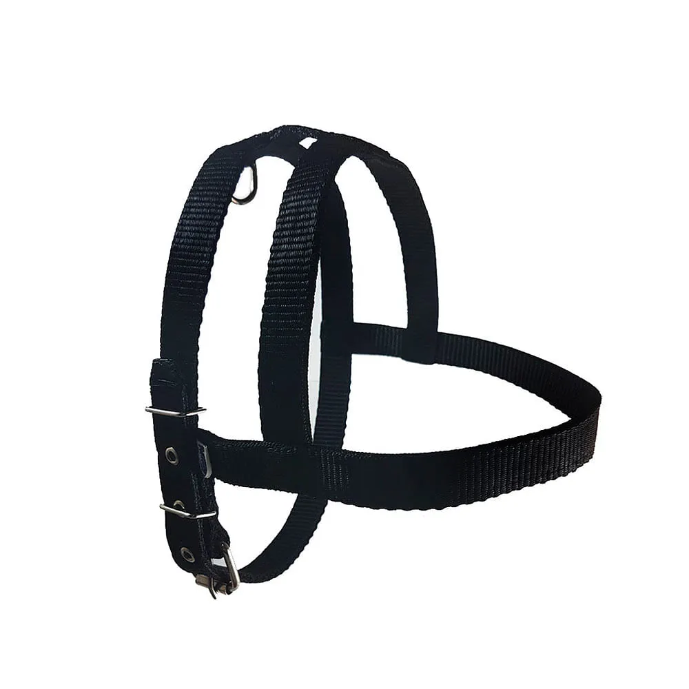Peitoral Nylon Preto Santa Fé Pet — foto 2