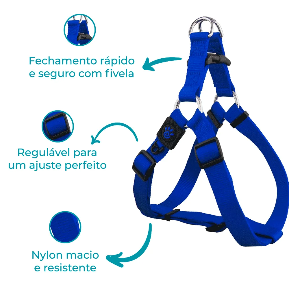 Peitoral Cães Signature Doco Azul — foto 2