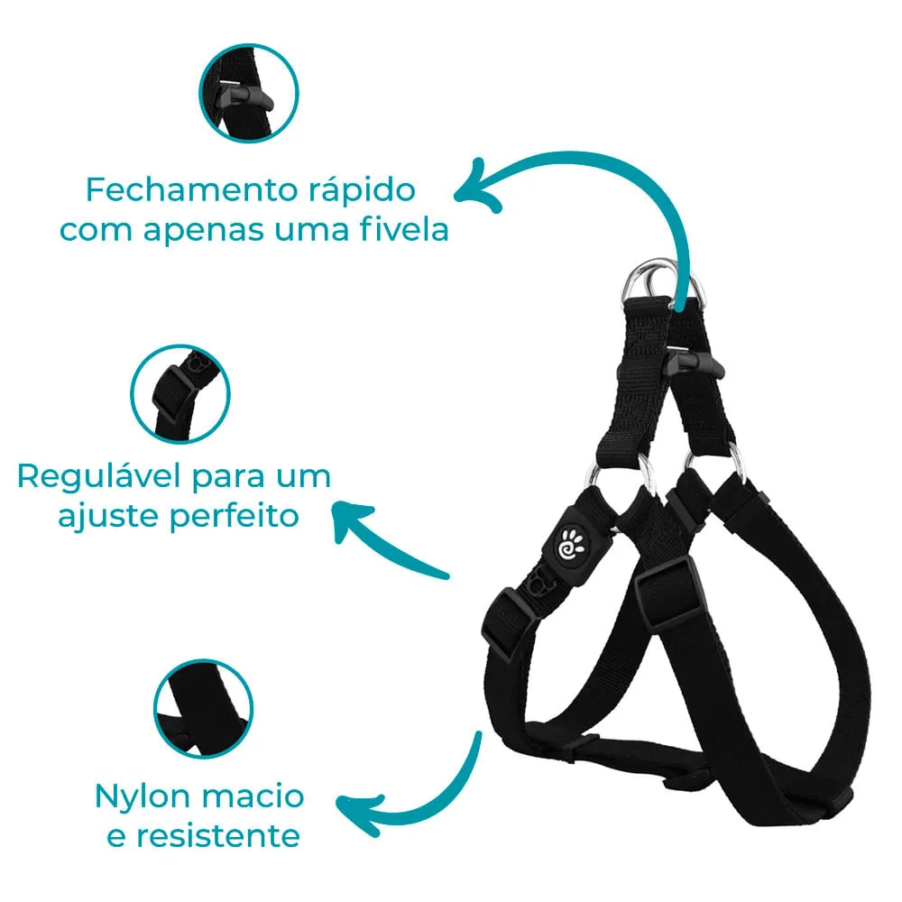 Peitoral Cães Signature Doco Preto — foto 5