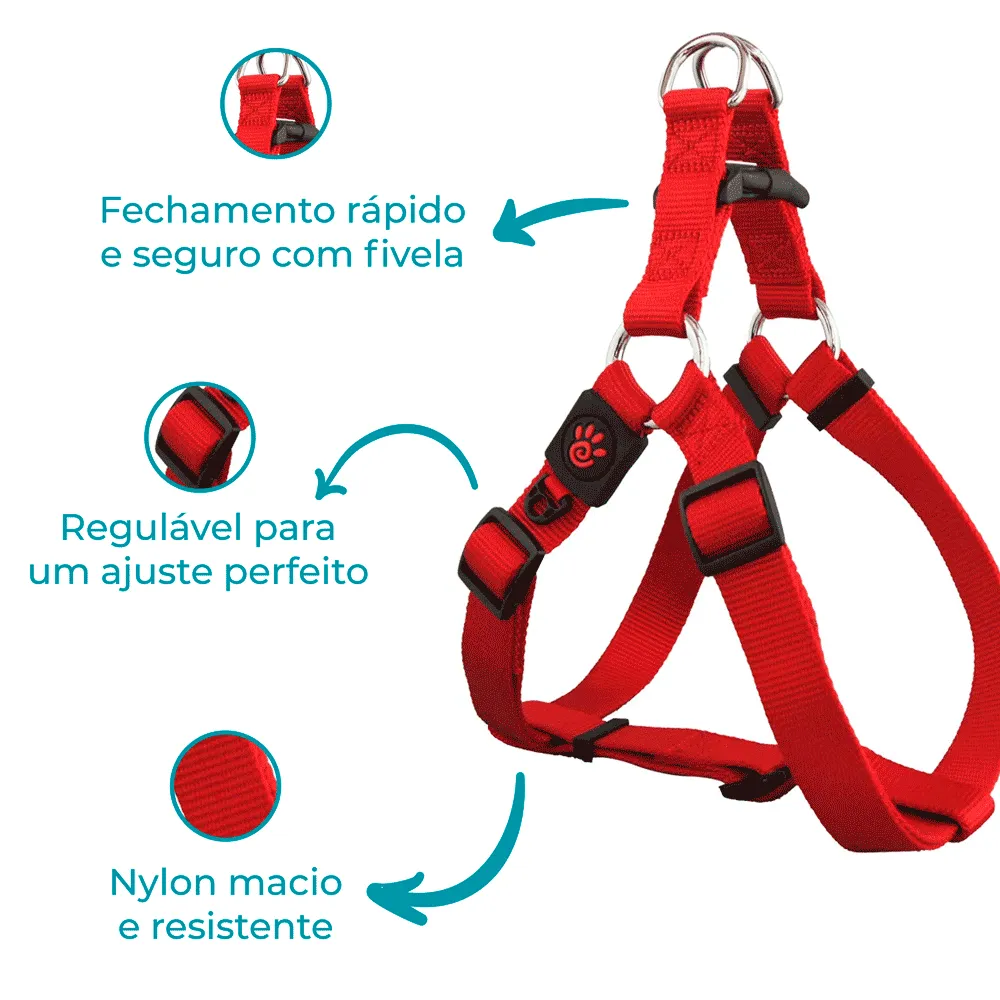Peitoral Cães Signature Doco Vermelho — foto 2