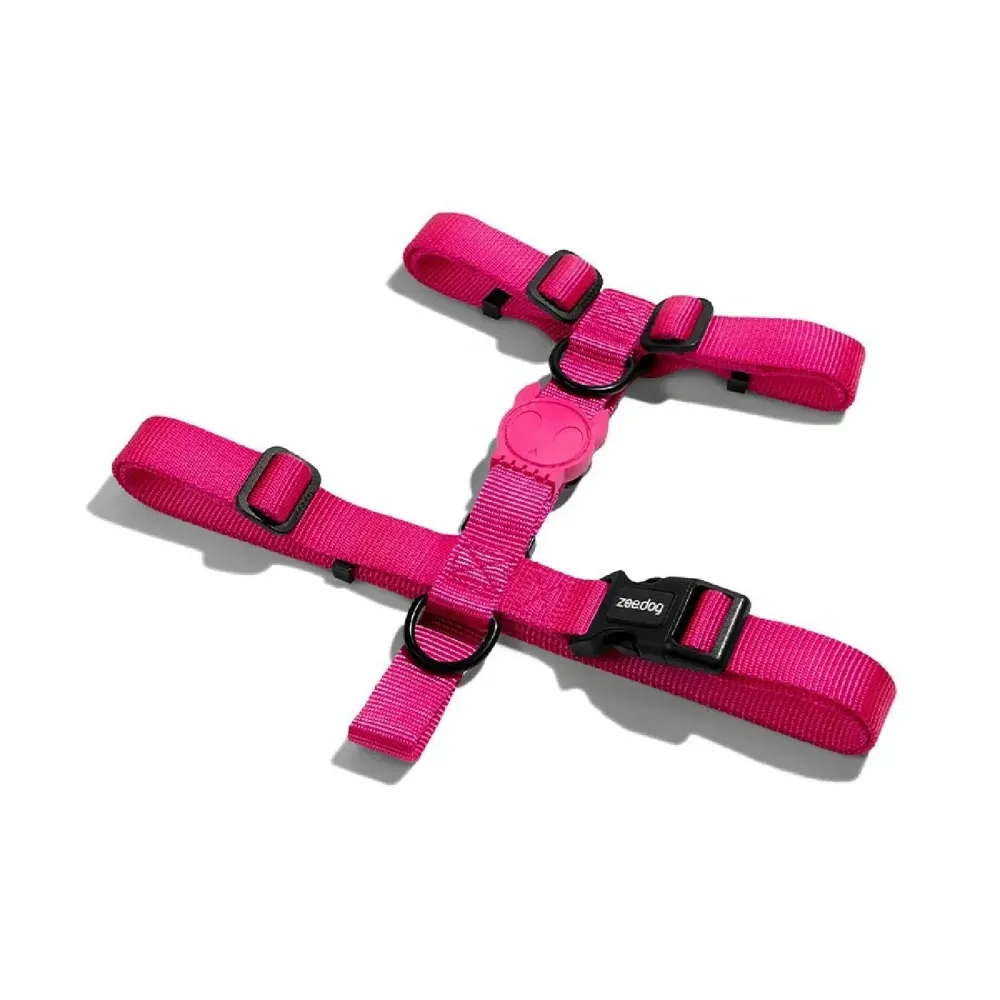Peitoral H para Cães Pink LED Zee.Dog — foto 2
