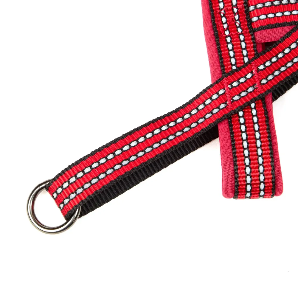 Peitoral Refletivo para Cães Vario Neoprene Doco Vermelho — foto 2