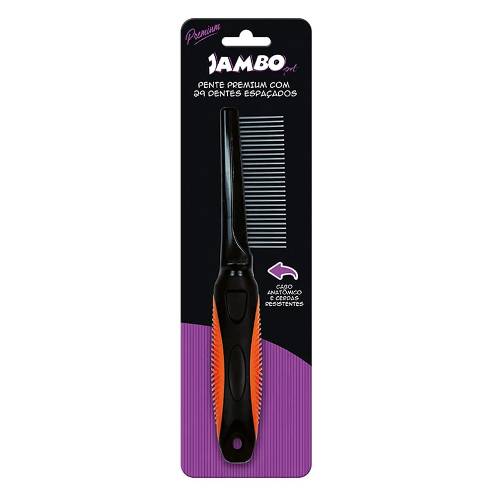Pente Premium Dentes Espaçados Jambo — foto 4