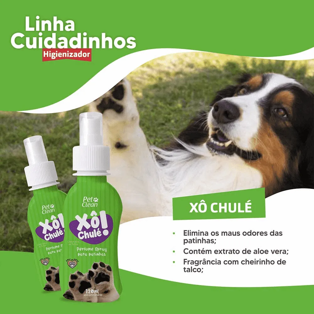 Perfume Spray Xô Chulé Pet Clean — foto 3