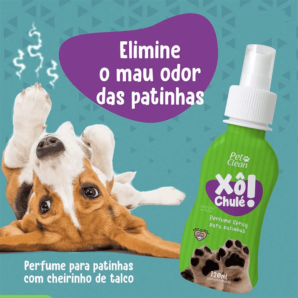 Perfume Spray Xô Chulé Pet Clean — foto 4