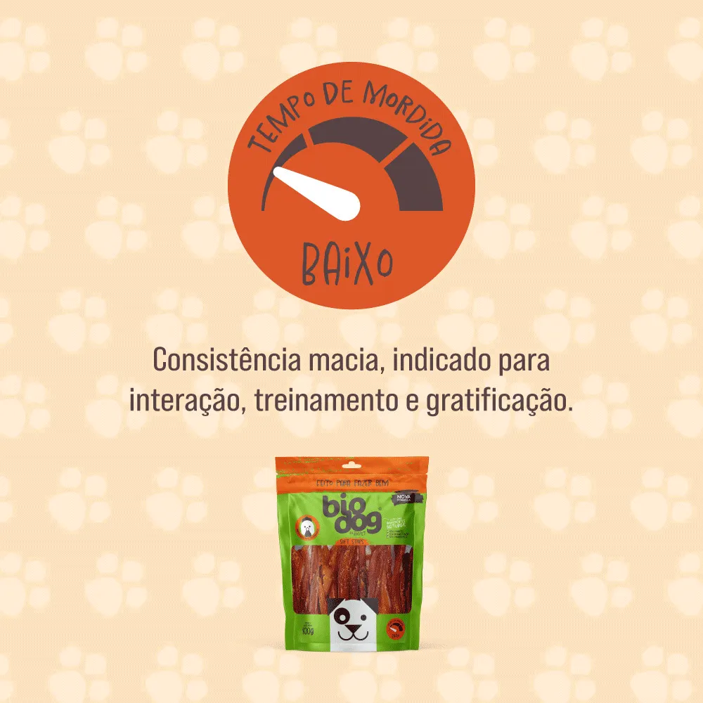 Petisco Soft Strips Macio Frango Biodog — foto 5