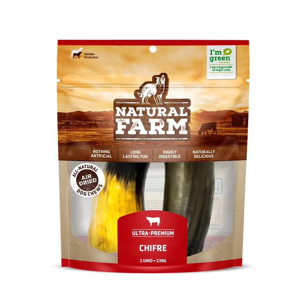 Petisco Chifre Bovino Natural Farm