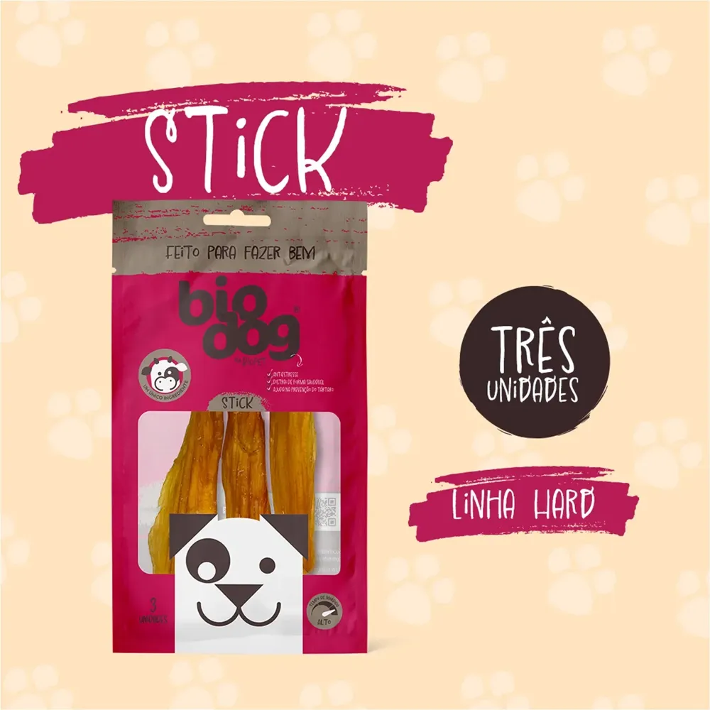 Petisco Sticks Mastigável Carne Biodog — foto 4