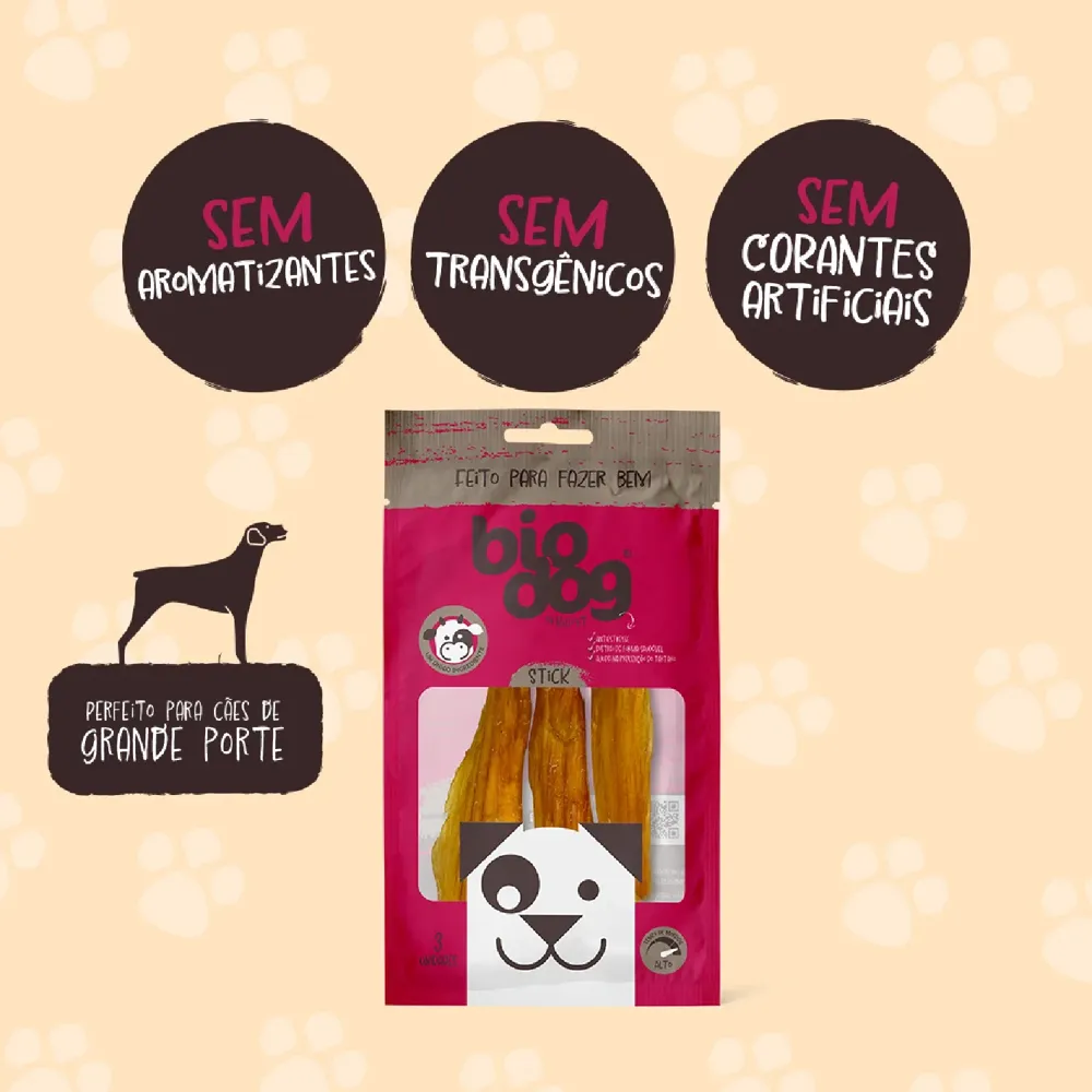 Petisco Sticks Mastigável Carne Biodog — foto 5