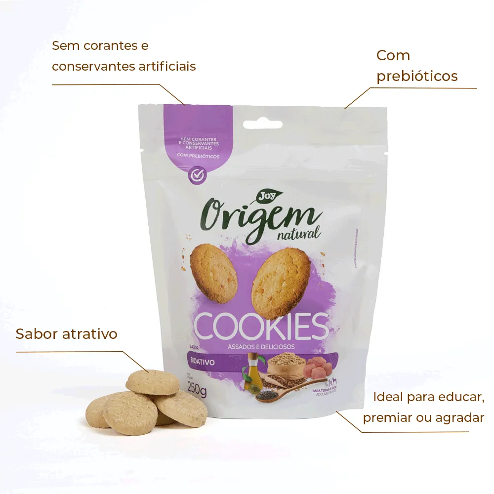 Petisco Cookies Origem Natural Cães Bioativo — foto 2