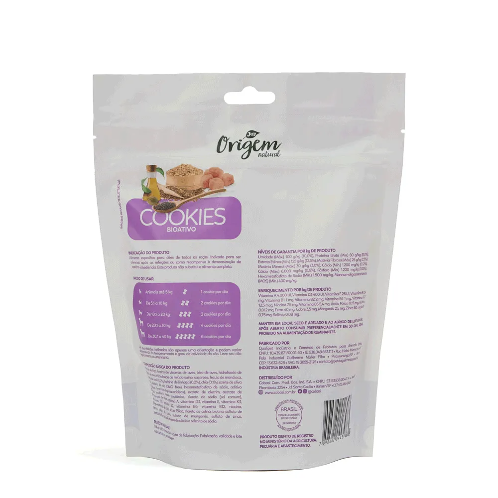 Petisco Cookies Origem Natural Cães Bioativo — foto 3
