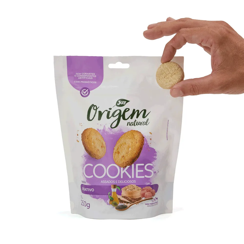 Petisco Cookies Origem Natural Cães Bioativo — foto 4