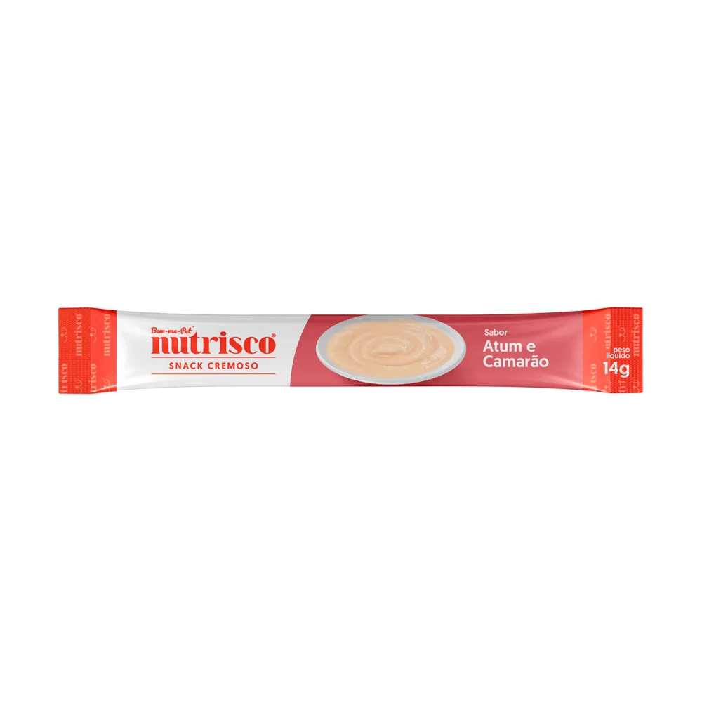 Petisco Cremoso Nutrisco para Gatos Atum e Camarão — foto 2