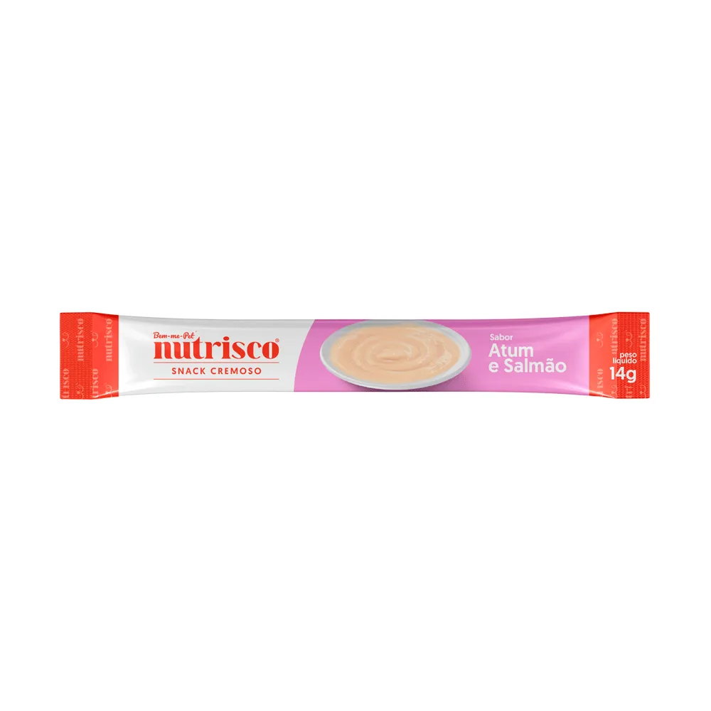 Petisco Cremoso Nutrisco para Gatos Atum e Salmão — foto 2