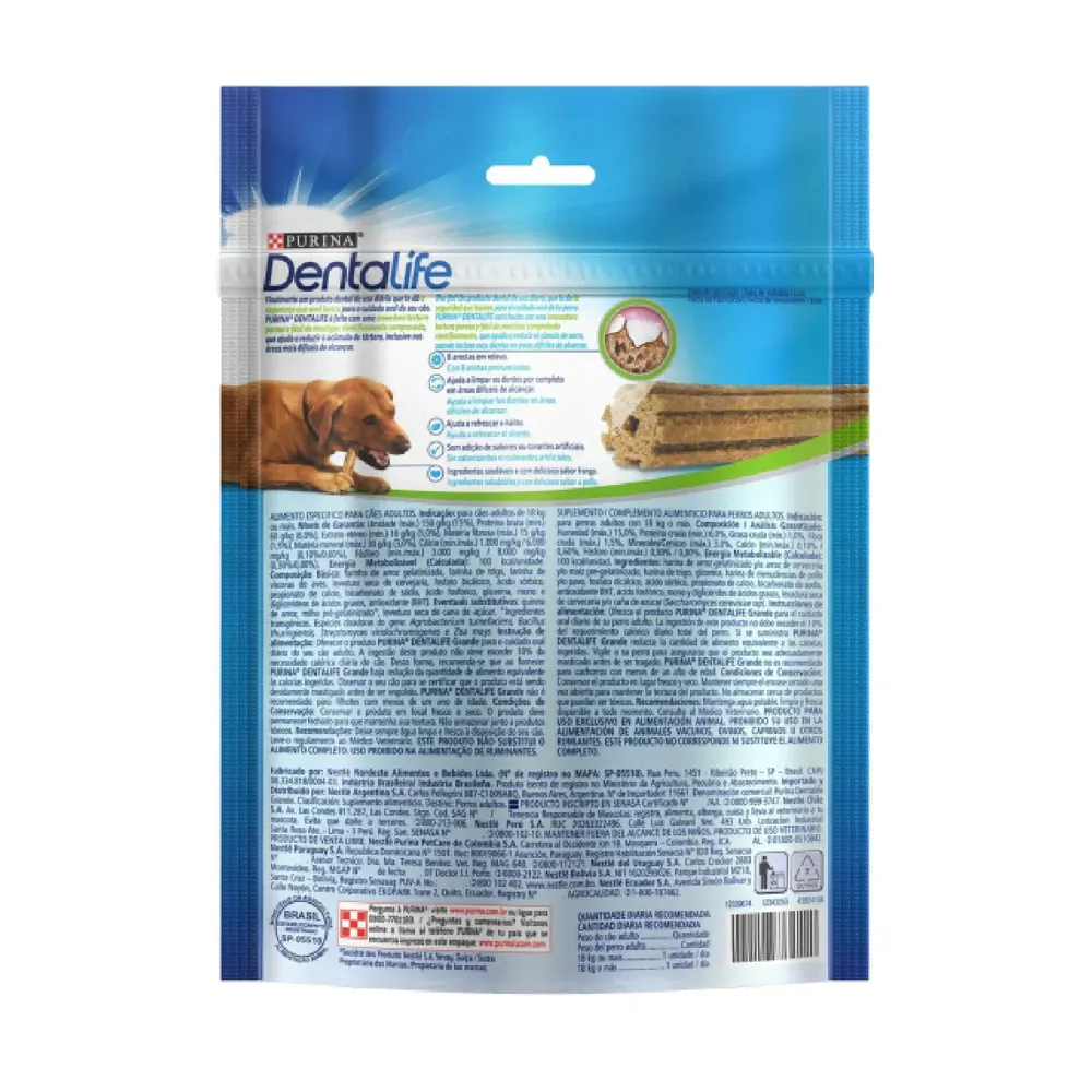 Petisco DentaLife Cães Adultos Grandes — foto 3