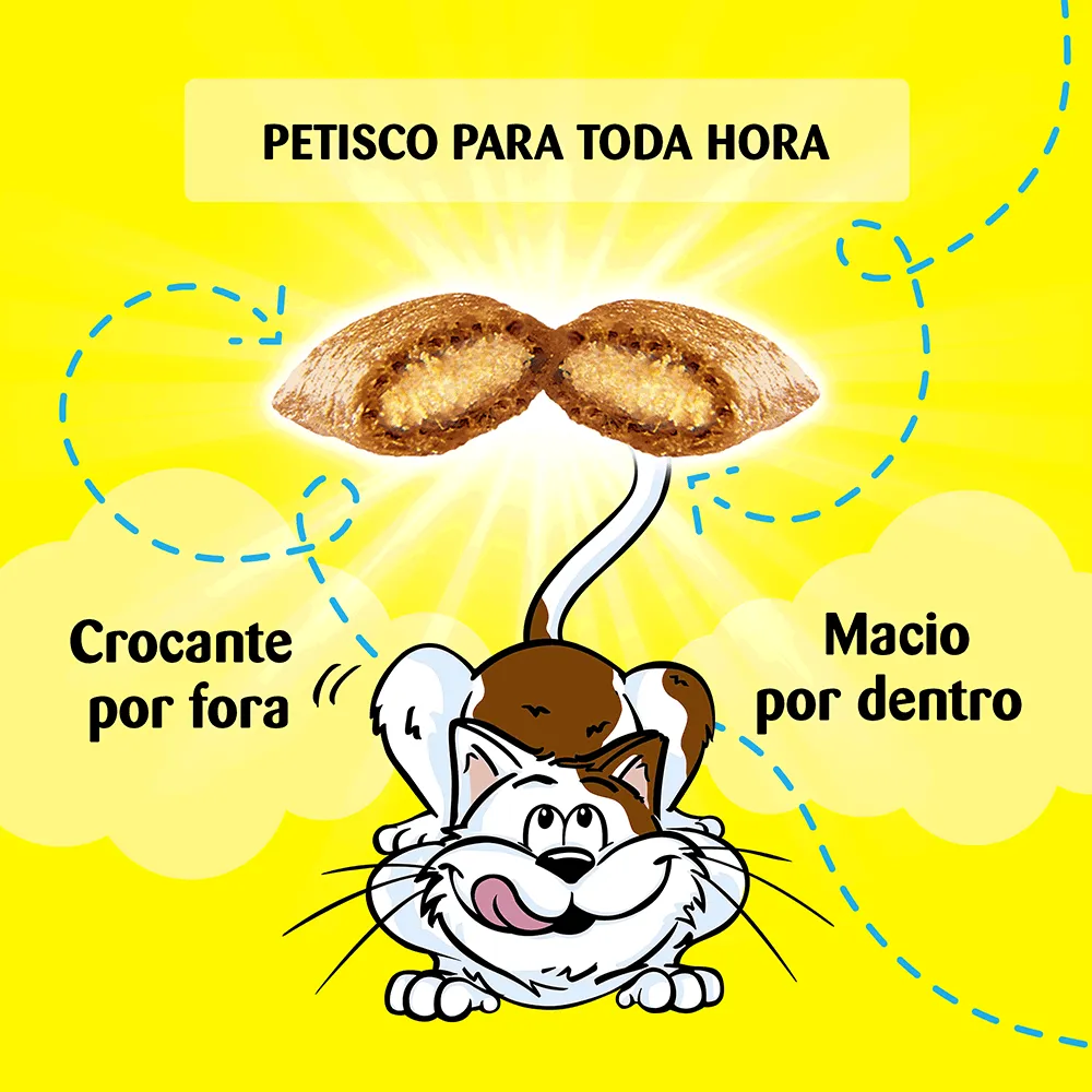 Petisco Dreamies Frango para Gatos Adultos — foto 5